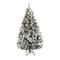 6ft. Pre-Lit White River Mountain Pine Artificial Christmas Tree, Clear LED Lights